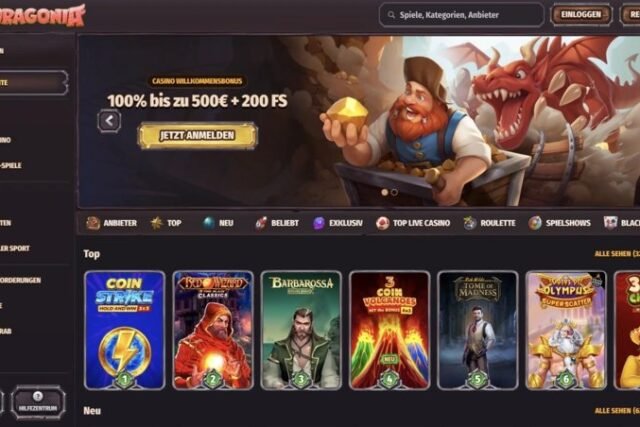Présentation de dragonia casino en ligne